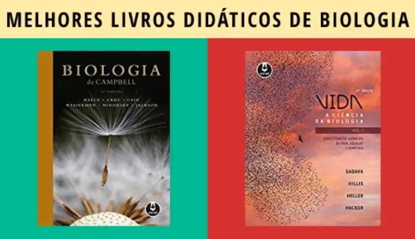 Os 5 melhores livros didáticos de biologia de 2022 Os 5 melhores livros didáticos de biologia de 2022