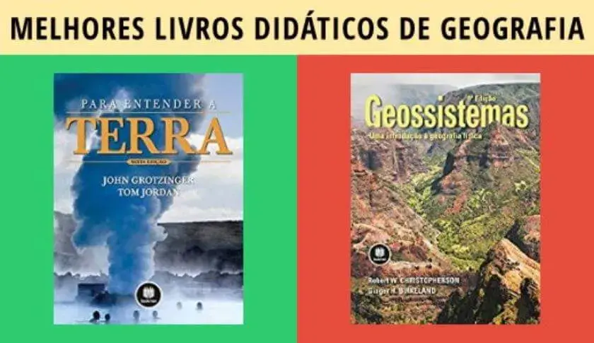Os 5 melhores livros didáticos de geografia de 2022 Os 5 melhores livros didáticos de geografia de 2022