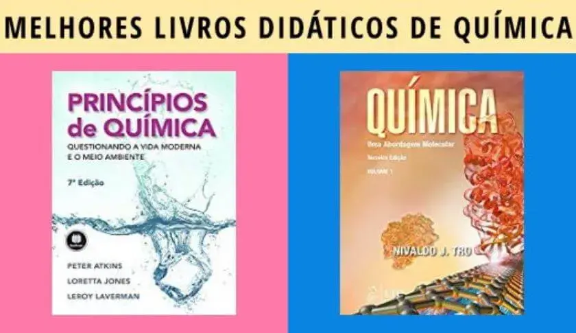Os 5 melhores livros didáticos de química de 2022 Os 5 melhores livros didáticos de química de 2022